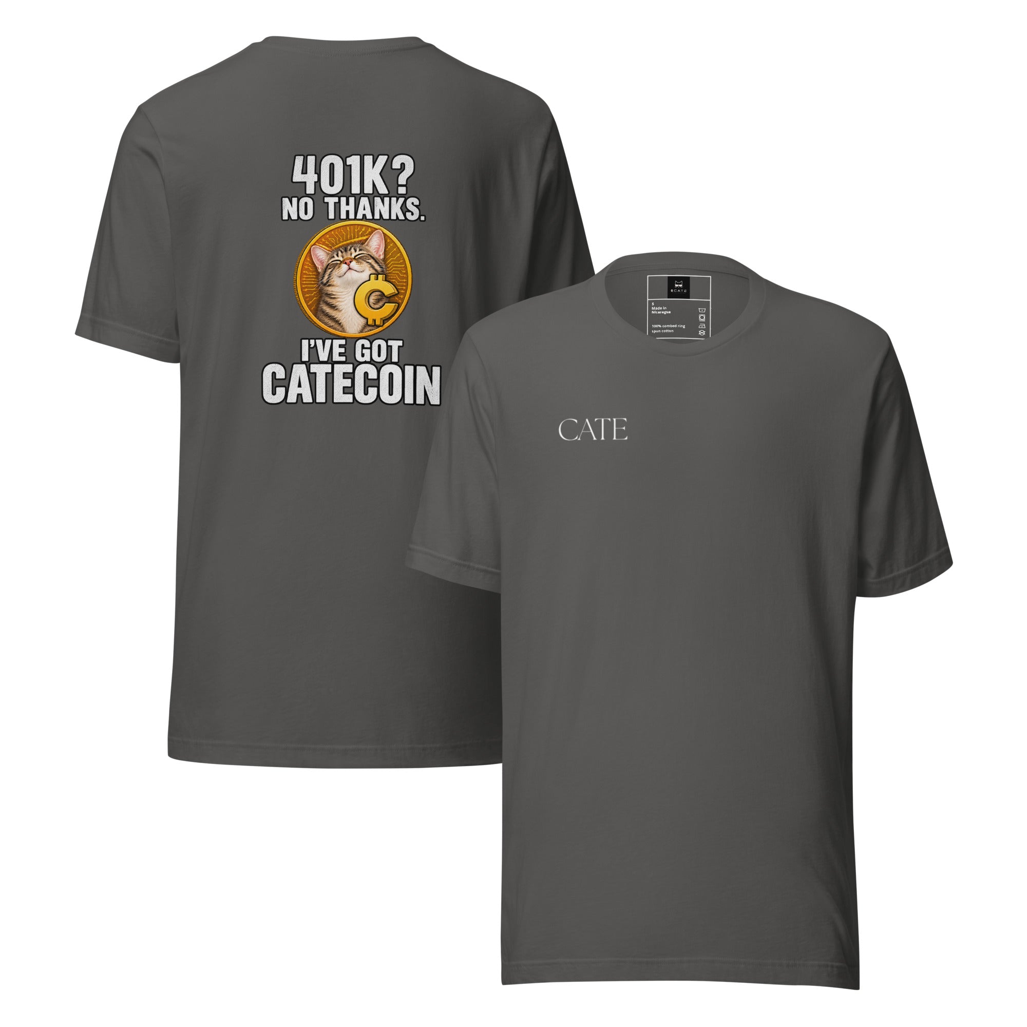 401K? $CATE T-SHIRT