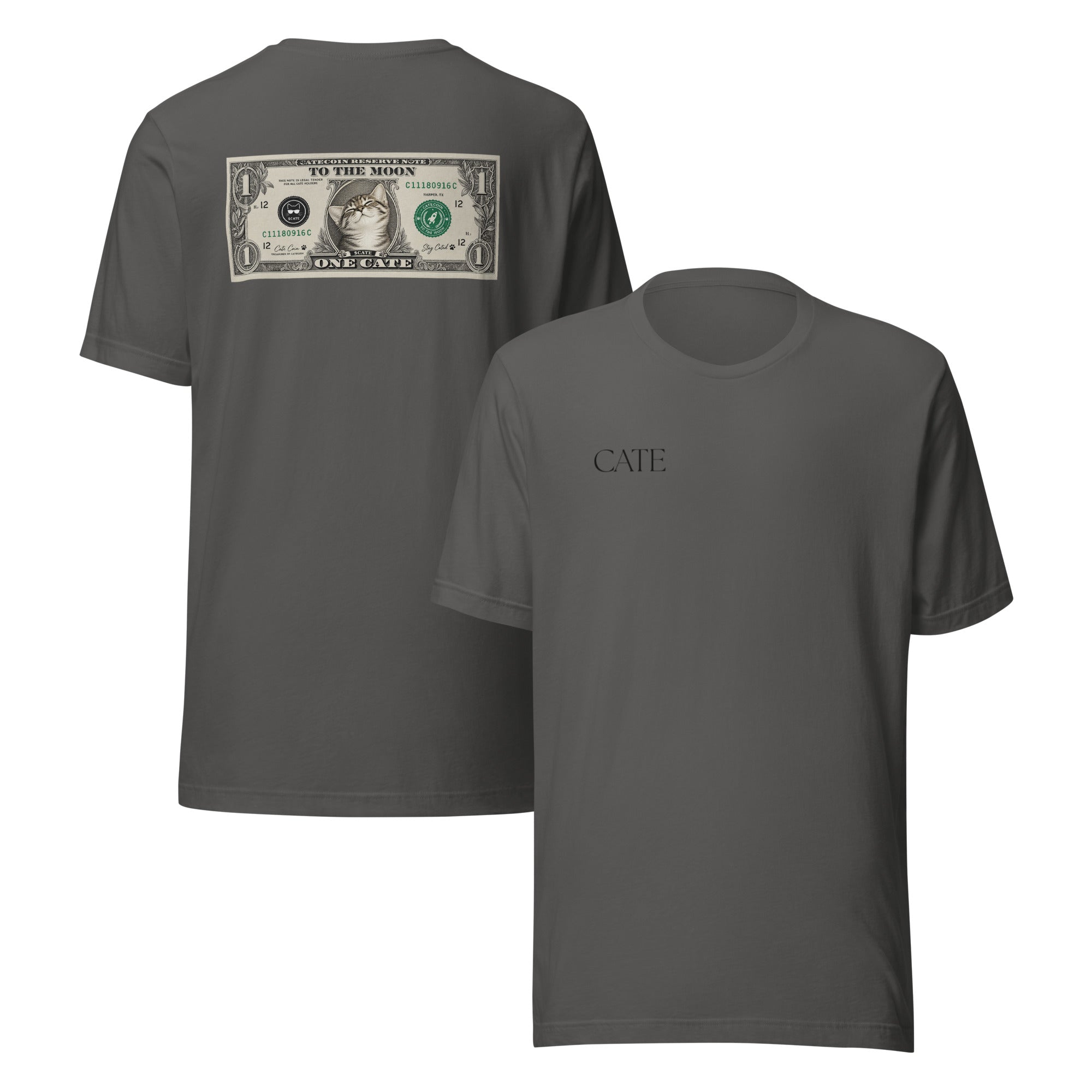 CATE 1 DOLLAR BILL T-SHIRT