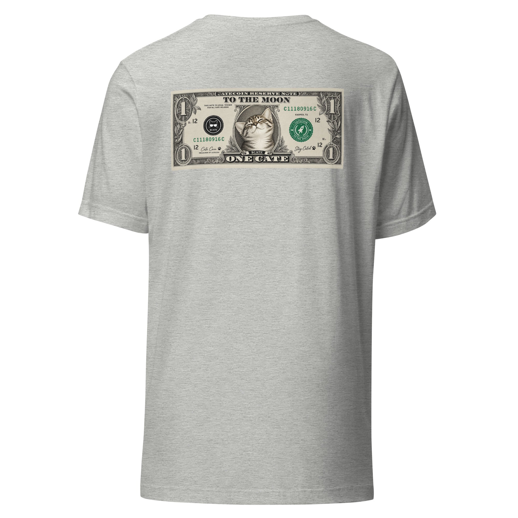 CATE 1 DOLLAR BILL T-SHIRT