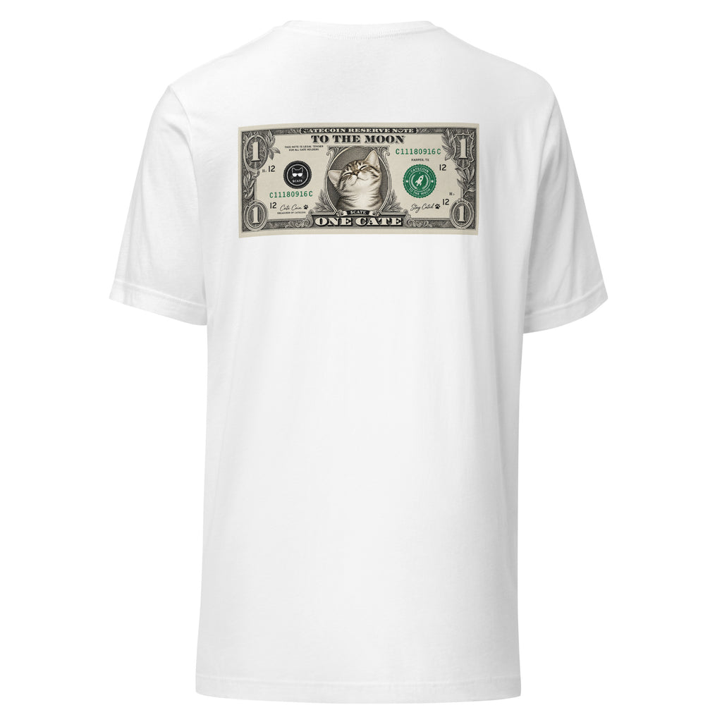 CATE 1 DOLLAR BILL T-SHIRT